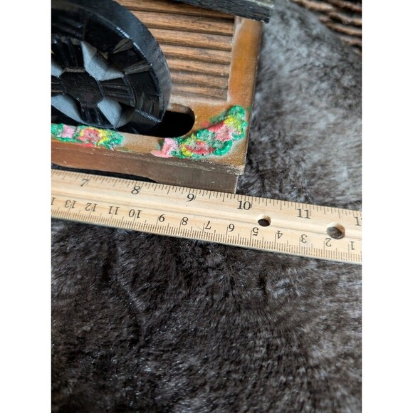 VTG Swiss Chalet Jewelry Box Water Wheel Alpine Country Cottagecore Trinket Hide - Picture 12 of 13